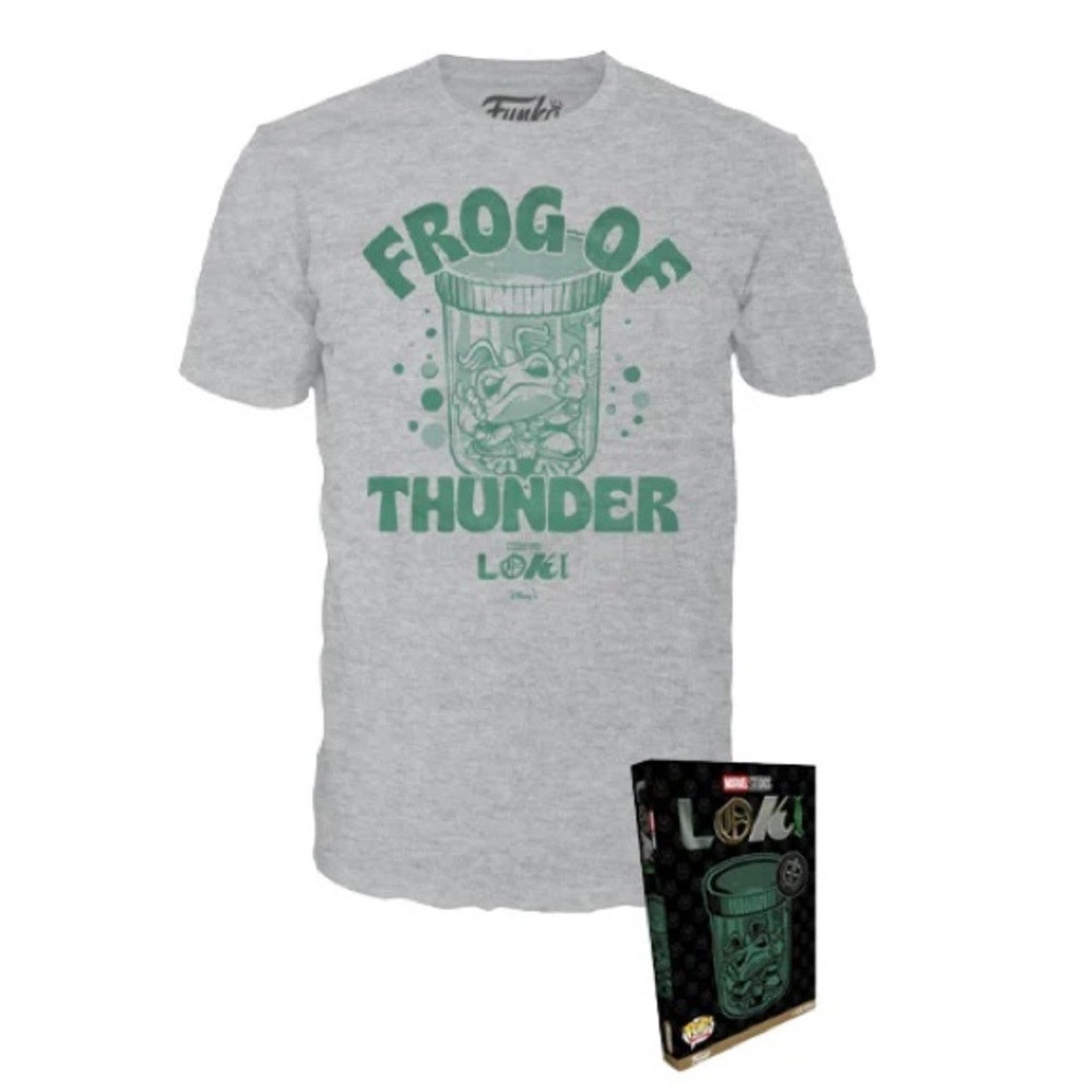 Funko Pop Tees Loki Frog of Thunder Marvel Studios Limited Edition Tee Shirt 2XL